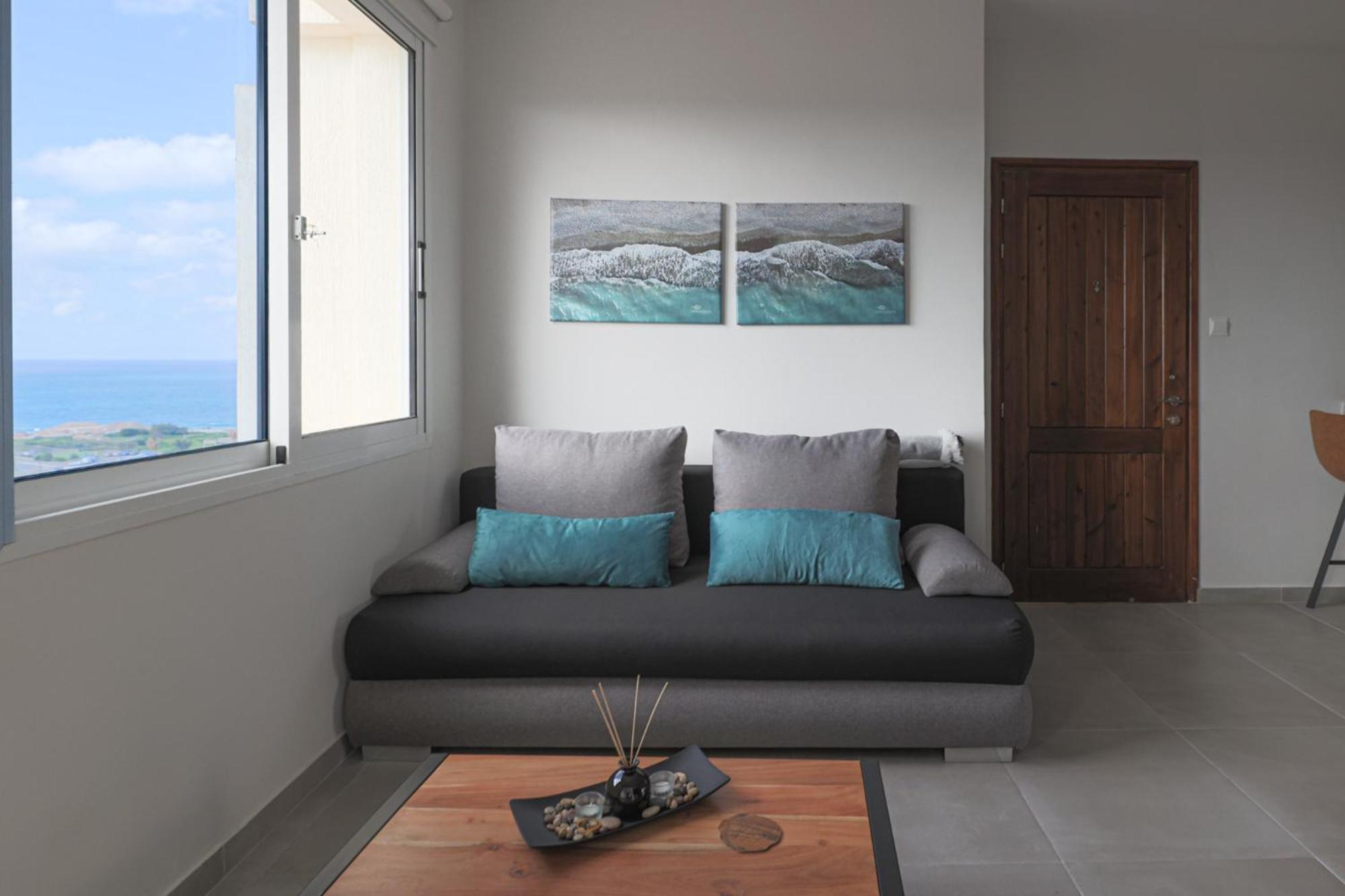 Eden Blue-Horizon 1B, Paphos, Sea View, Pool Lejlighed Konia Eksteriør billede