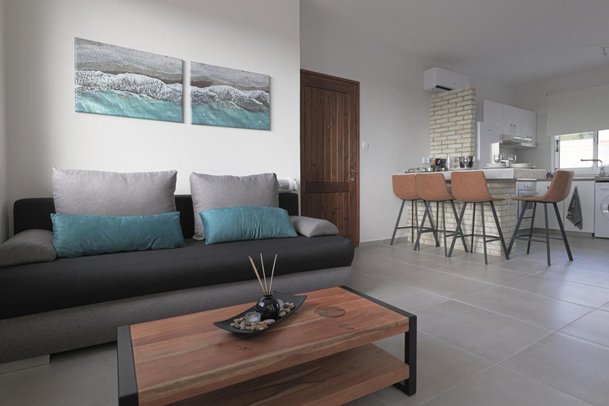 Eden Blue-Horizon 1B, Paphos, Sea View, Pool Lejlighed Konia Eksteriør billede