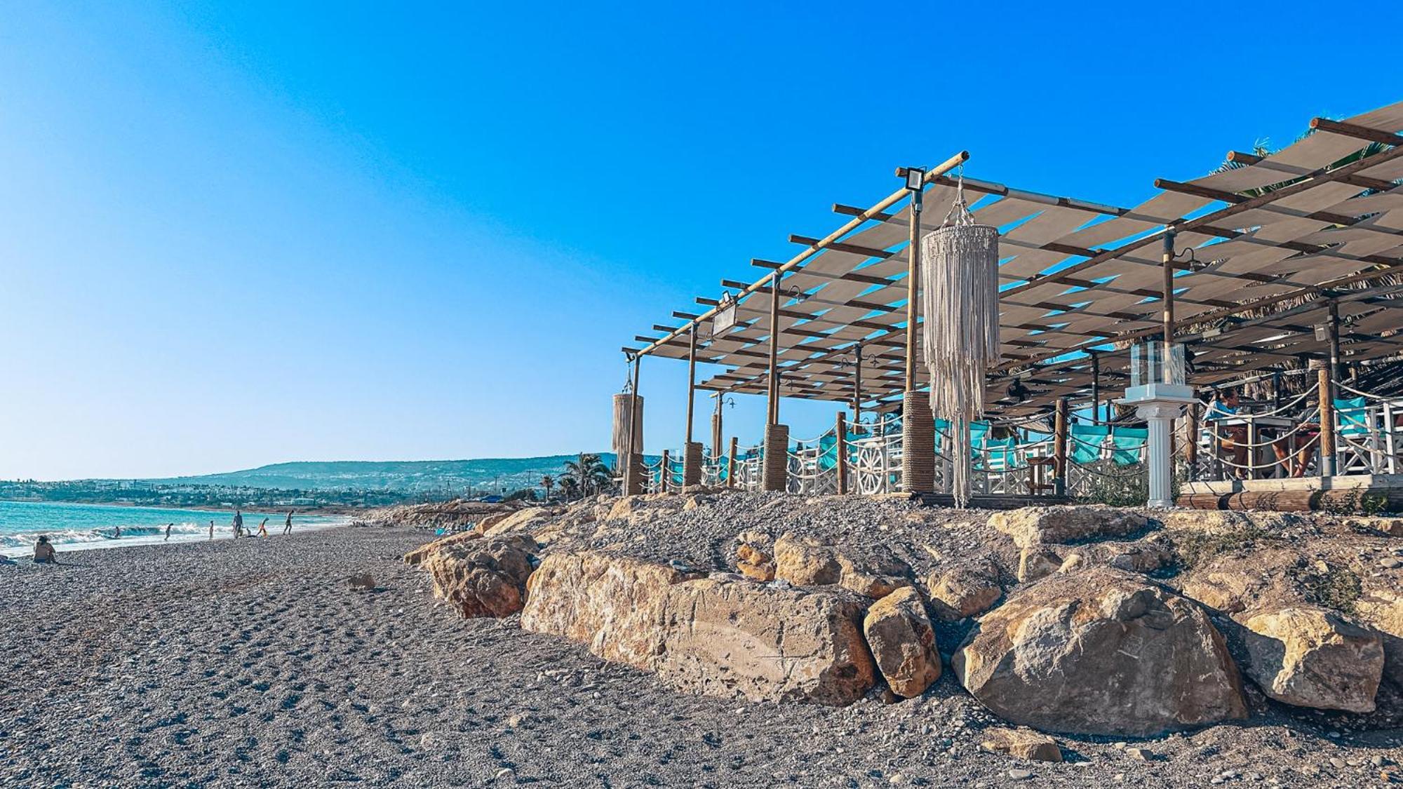 Eden Blue-Horizon 1B, Paphos, Sea View, Pool Lejlighed Konia Eksteriør billede