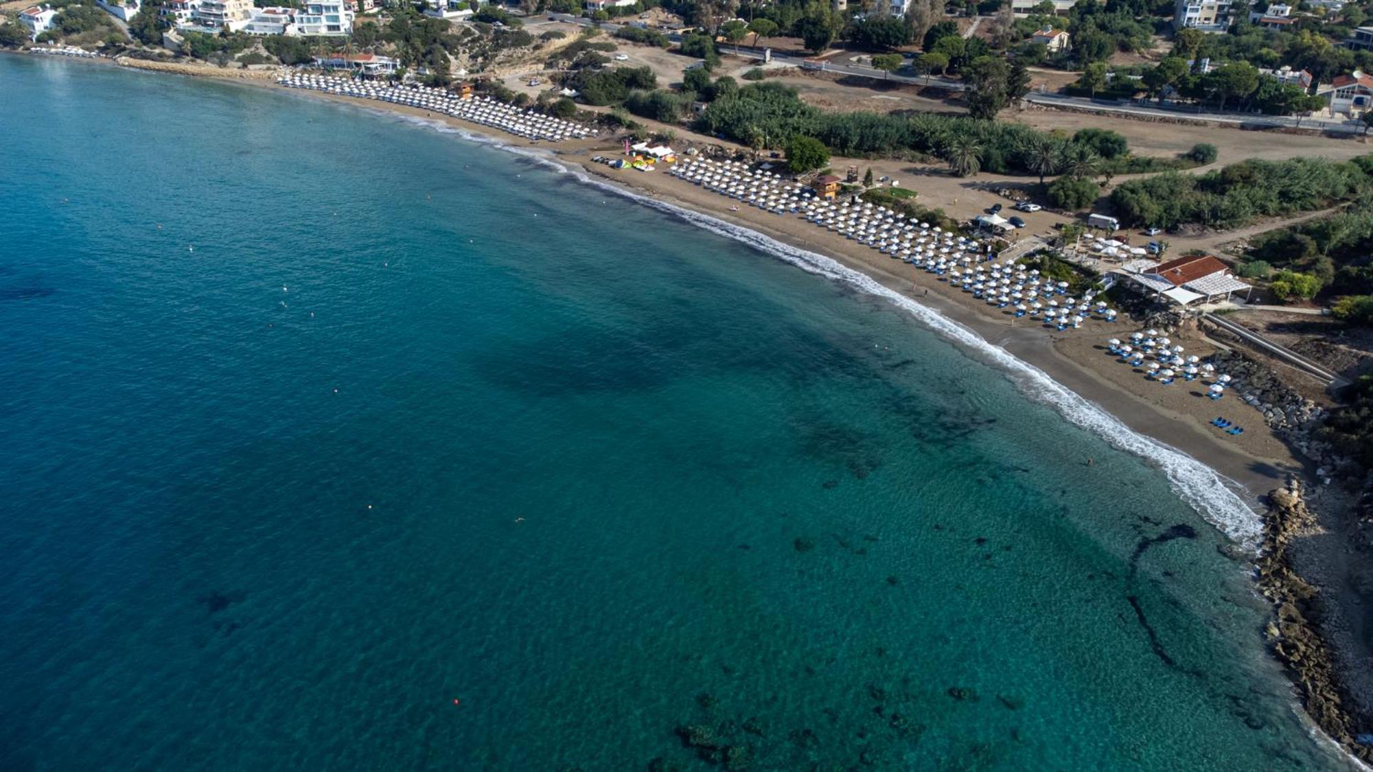 Eden Blue-Horizon 1B, Paphos, Sea View, Pool Lejlighed Konia Eksteriør billede